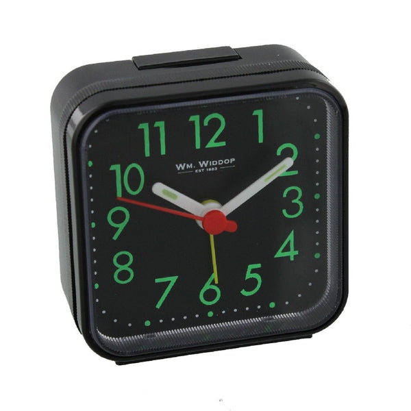 Square Alarm Clock - Black