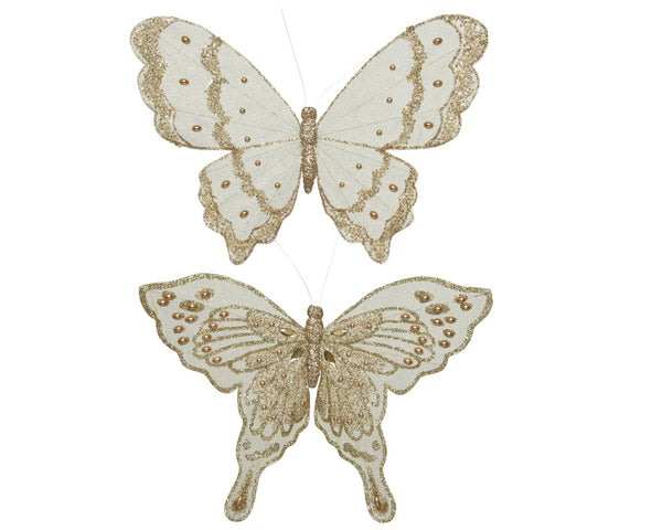 Butterfly Clip Gold