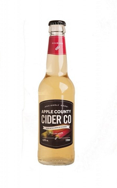 Apple County Cider With Rhubarb