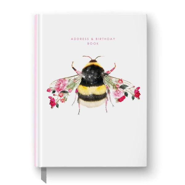 Bee Address & Birthday Book