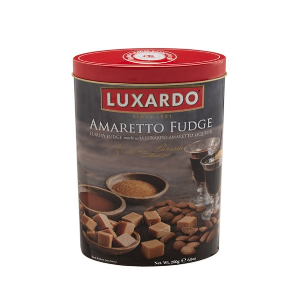 Luxardo Amaretto Fudge Tin 250g
