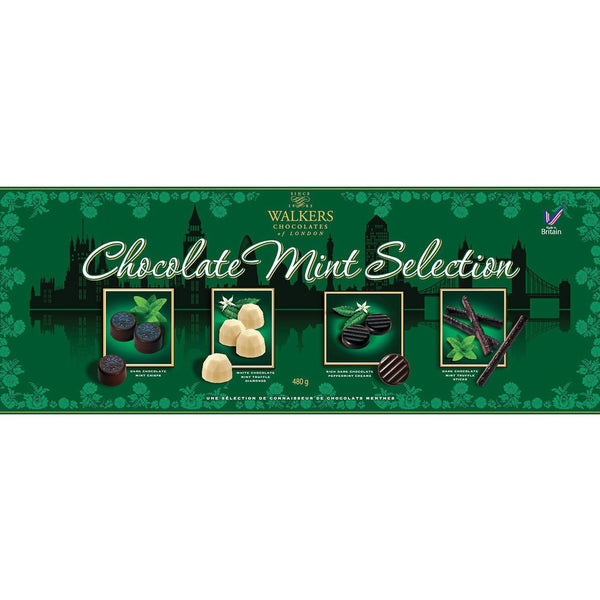 Walkers Luxury Chocolate Mint Collection 480g