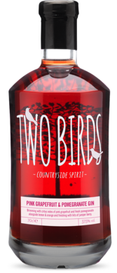 Two Birds Pink Grapefruit & Pomegranate Gin 70cl