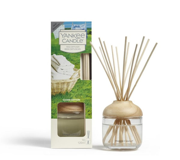 YANKEE REED DIFFUSER - Clean Cotton