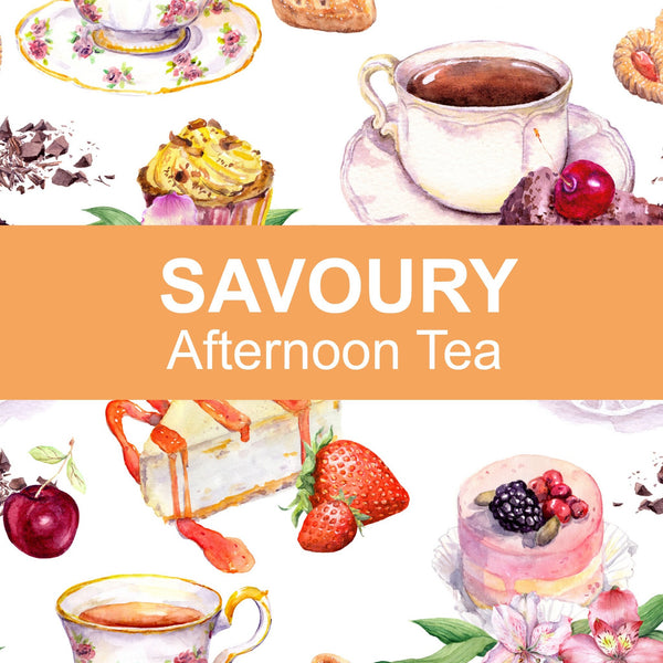 Savoury Afternoon Tea for 2 People