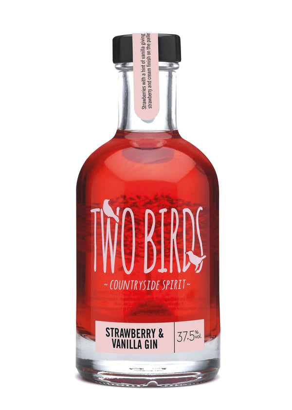 Two Birds Strawberry & Vanilla Gin 20cl
