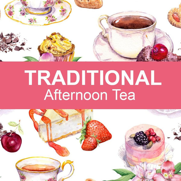 Traditional Afternoon Tea for 2 People