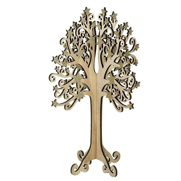 Wooden 3D Tree Large